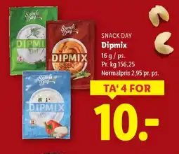 Lidl SNACK DAY Dipmix tilbud