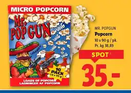 Lidl MR. POPGUN Popcorn tilbud