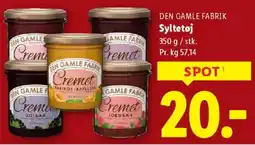 Lidl DEN GAMLE FABRIK Syltetøj tilbud