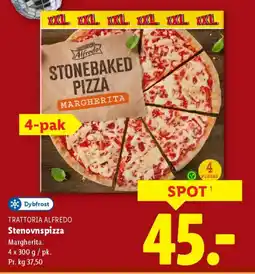 Lidl TRATTORIA ALFREDO Stenovnspizza tilbud