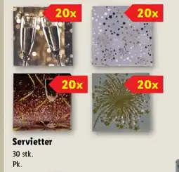 Lidl Servietter tilbud