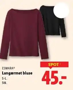 Lidl ESMARA® Langærmet bluse tilbud