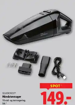 Lidl SILVERCRESTⓇ Håndstøvsuger tilbud