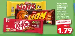Kaufland DE LION, NUTS, KITKAT oder SMARTIES tilbud