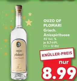 Kaufland DE OUZO OF PLOMARI Griech. Anisspirituose tilbud