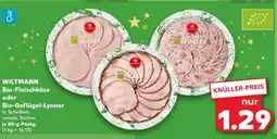 Kaufland DE WILTMANN Bio-Fleischkäse oder Bio-Geflügel-Lyoner tilbud