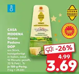Kaufland DE CASA MODENA Grana Padano DOP tilbud