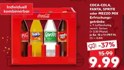 Kaufland DE COCA-COLA, FANTA, SPRITE oder MEZZO MIX Erfrischungs- getränke tilbud