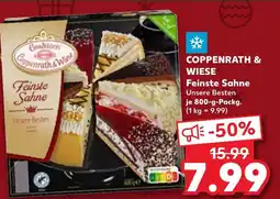 Kaufland DE COPPENRATH & WIESE Feinste Sahne tilbud