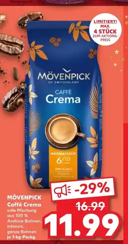 Kaufland DE MÖVENPICK Caffè Crema tilbud