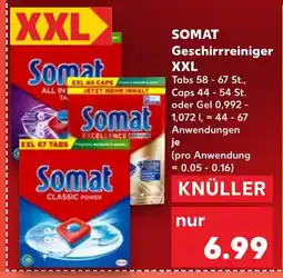 Kaufland DE SOMAT Geschirrreiniger XXL tilbud