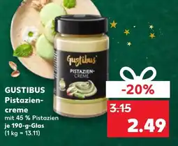 Kaufland DE GUSTIBUS Pistazien- creme tilbud