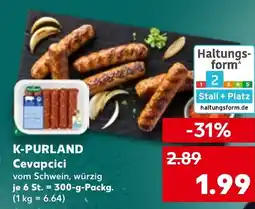 Kaufland DE K-PURLAND Cevapcici tilbud