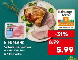 Kaufland DE K-PURLAND Schweinebraten tilbud