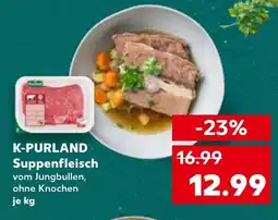 Kaufland DE K-PURLAND Suppenfleisch tilbud