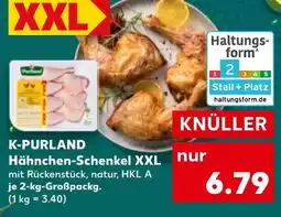 Kaufland DE K-PURLAND Hähnchen-Schenkel XXL tilbud