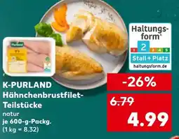 Kaufland DE K-PURLAND Hähnchenbrustfilet- Teilstücke tilbud