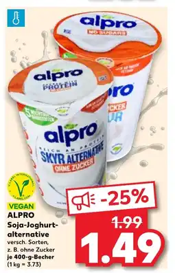 Kaufland DE ALPRO Soja-Joghurt- alternative tilbud