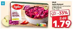 Kaufland DE IGLO Apfel-Rotkohl tilbud