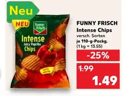 Kaufland DE FUNNY FRISCH Intense Chips tilbud