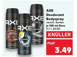 Kaufland DE AXE Deodorant Bodyspray tilbud