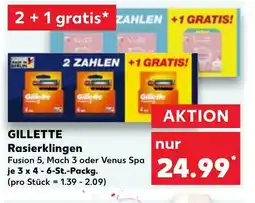 Kaufland DE GILLETTE Rasierklingen tilbud