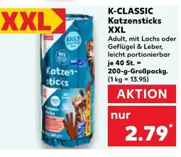 Kaufland DE K-CLASSIC Katzensticks XXL tilbud