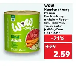 Kaufland DE WOW Hundenahrung tilbud