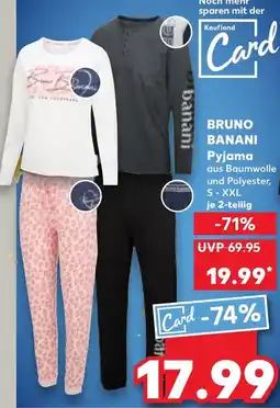 Kaufland DE BRUNO BANANI Pyjama tilbud