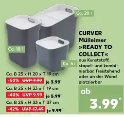 Kaufland DE CURVER Mülleimer Ready To Collect tilbud