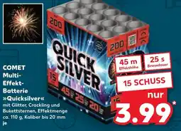 Kaufland DE COMET Multi- Effekt- Batterie Quicksilver tilbud