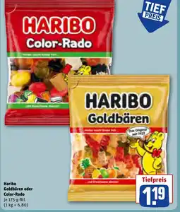REWE DE HARIBO Goldbären oder Color-Rado tilbud