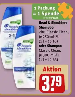 REWE DE Head & Shoulders Shampoo tilbud