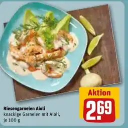 REWE DE Riesengarnelen Aioli tilbud