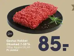 SPAR Gestus Hakket Oksekød 7-10 % tilbud