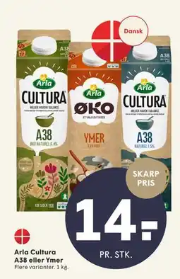 SPAR Arla Cultura A38 eller Ymer tilbud
