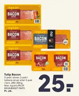 SPAR Tulip Bacon tilbud