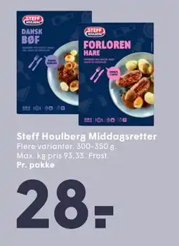 SPAR Steff Houlberg Middagsretter tilbud