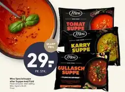 SPAR Mou Specialsuppe eller Suppe med Fyld tilbud