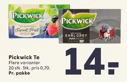 SPAR Pickwick Te tilbud