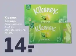SPAR Kleenex Balsam tilbud