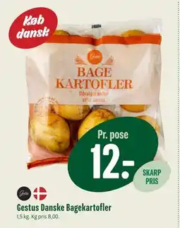 Min Købmand Gestus Danske Bagekartofler tilbud