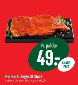 Min Købmand Marineret Angus XL Steak tilbud
