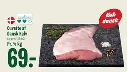 Min Købmand Cuvette af Dansk Kalv tilbud