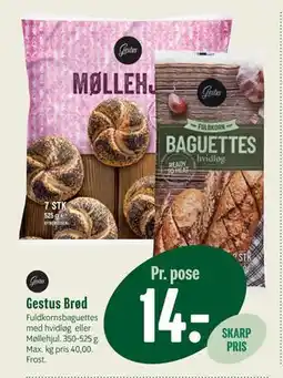 Min Købmand Gestus Brød tilbud