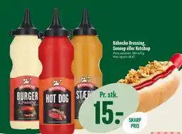 Min Købmand Bähncke Dressing, Sennep eller Ketchup tilbud