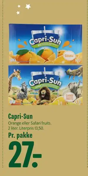 Min Købmand Capri-Sun tilbud