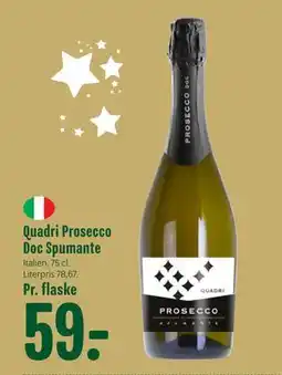 Min Købmand Quadri Prosecco Doc Spumante tilbud