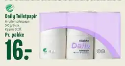 Min Købmand Daily Toiletpapir tilbud