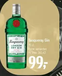 Føtex Tanqueray Gin tilbud